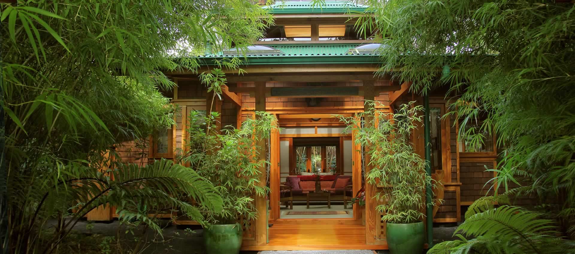 Bamboo Guest House At Volcano Village Rainforest Retreat In Hawaii