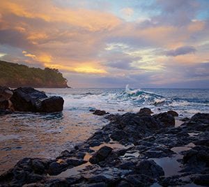 Coastal view from Akaka Falls State Park