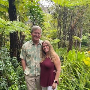Volcano Rainforest Retreat Bed and Breakfast Owners Rob and Jennifer Owens